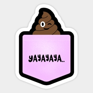 Poopoo Sticker